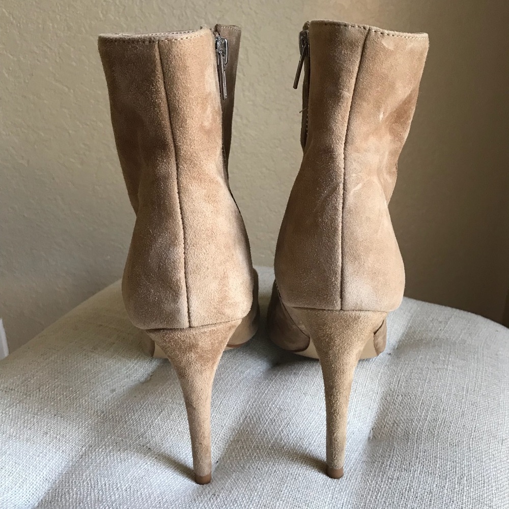 Steve Madden Suede Open Toe Bootie - image 3